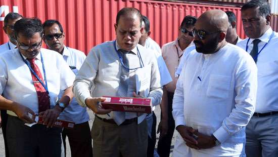 Customs seized illict fags worth Rs.487mn