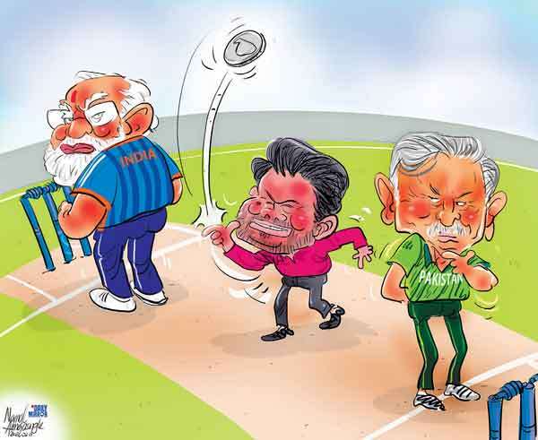 Cartoon of the Day 11-02-2026: Caught in the Middle