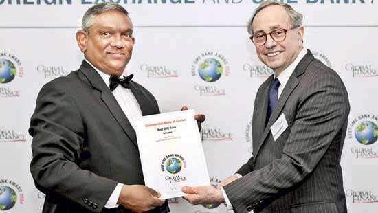 ComBank named as Best SME Bank in SL at Global Finance Awards 2024