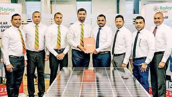 Hayleys Solar-PMF Finance expand access to solar energy