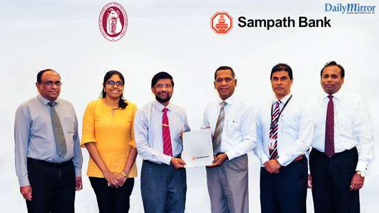 Sampath Bank Supports Medical Research with Special Loan