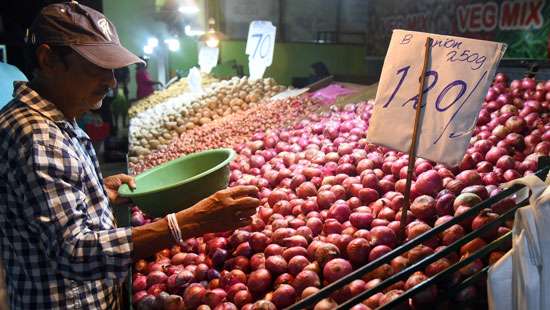 Skyrocketed vegetable prices...