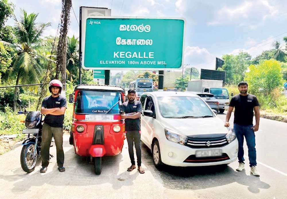 Uber expands to Kegalle