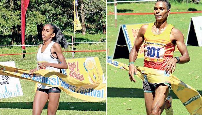 Mutthusami, Methmi emerge cross-country champions