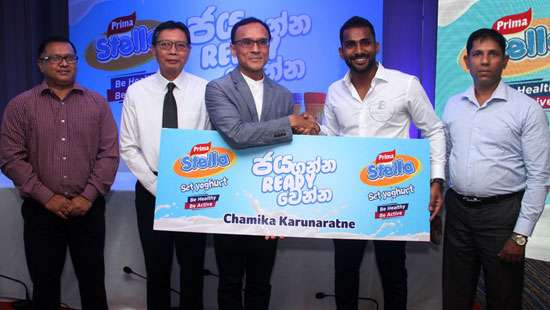 Prima Stella chose Chamika Karunarathne as new brand Ambassador