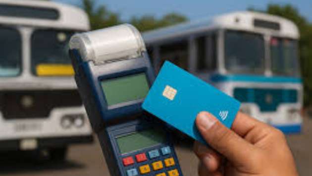Commuters can now pay fares using credit, debit cards