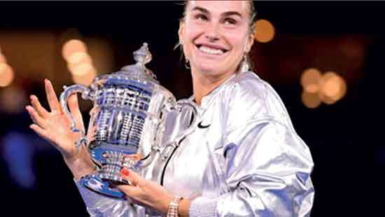 Sabalenka once more