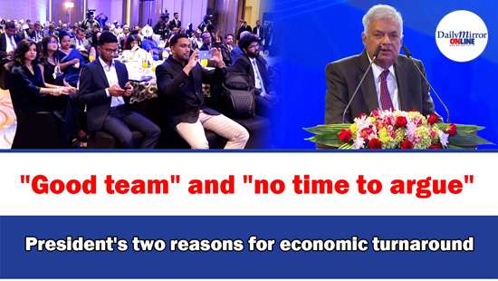 ’’Good team’’ and ’’no time to argue’’ - President’s two reasons for economic turnaround