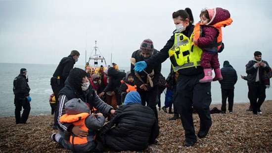 Migrant boat capsizes in English Channel; at least 31 dead