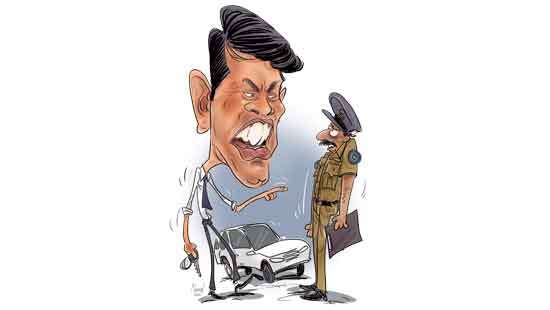 “You are talking like an idiot’’ – Archchuna clashes with Police again