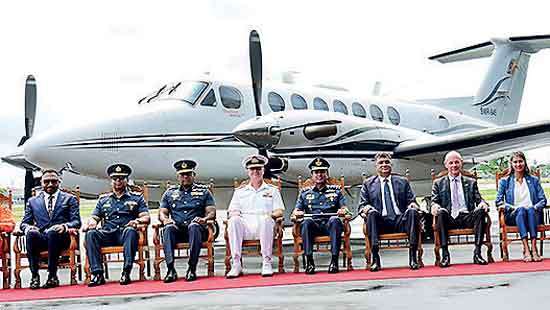 Sri Lanka receives Beechcraft from Australia to strengthen air operations