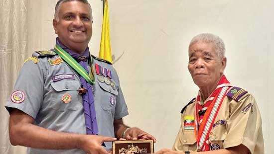 Janaprith Attends 110th Anniversary of Myanmar Scouts