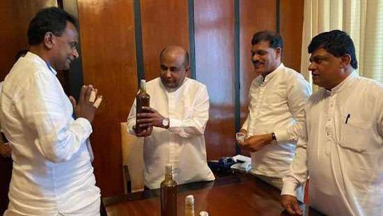 Syrup handed over to Speaker