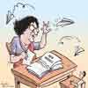 Cartoon of the Day 06-01-2026: Reforms Thrown at the Student