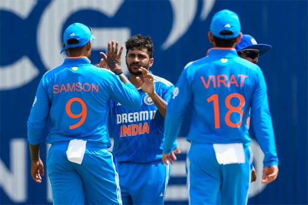 Yadav, Jadeja lead India to five-wicket romp over abject West Indies