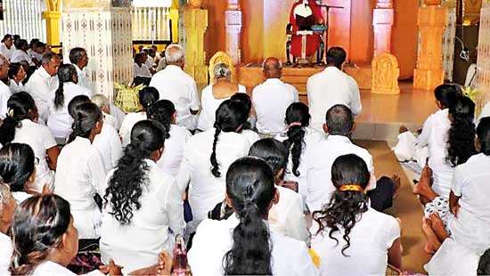 Sanasa organizes pirith chanting at Dedigama Kota Vehera