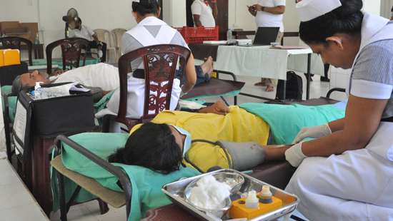 Blood donation camp by PMF Finance