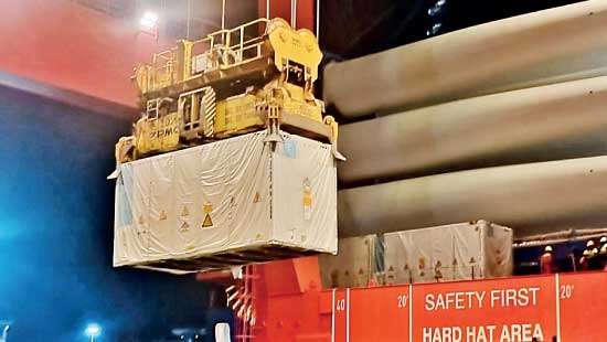 CICT handles 2,241-tonne battery storage shipment for SL’s largest energy storage programme