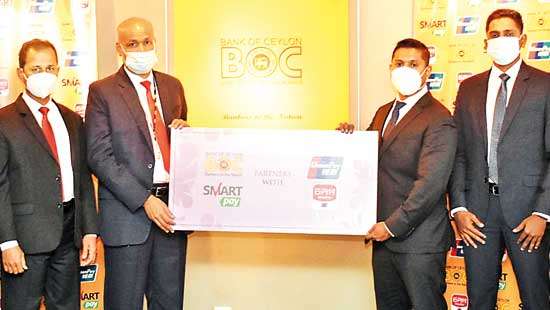 BOC partners with UnionPay to accept QR code payments in Sri Lanka