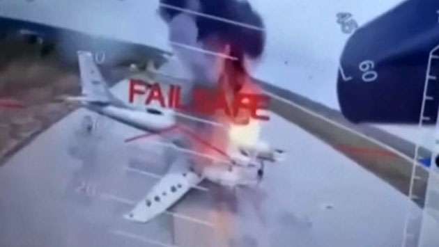 Ukraine destroyed more than 40 military aircraft in a drone attack deep inside Russia, official say