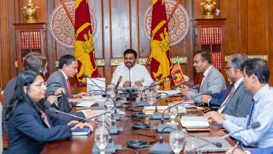 IMF delegation meets President Dissanayake