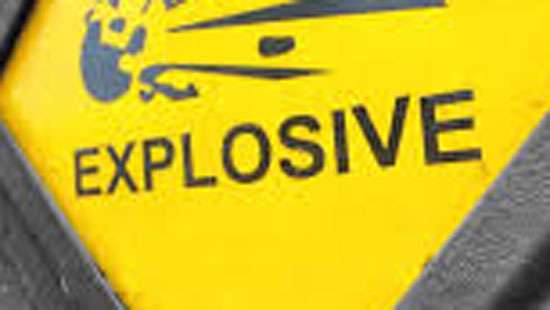 Youth arrested with 52 Kg of explosives