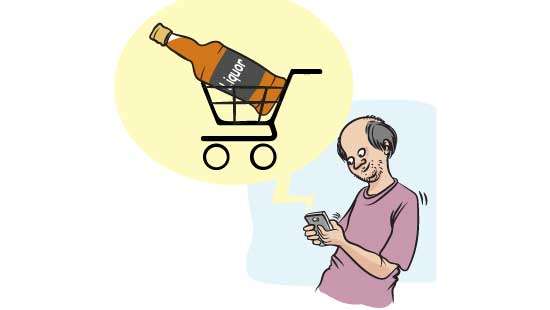 Proposal submitted to purchase liquor on-line: Excise Dept.