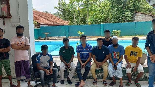 Ten Bangladeshi migrants arrested in Katunayake