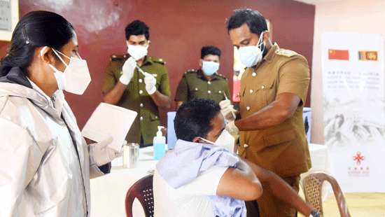 Sinopharm vaccine for residents in Dehiwala, Wijerama