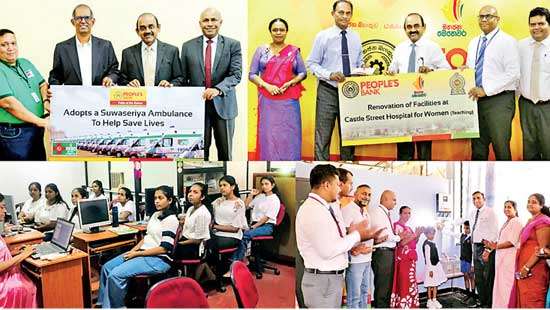 People’s Bank’s ‘Mahajana Mehewara’ empowers seven under-resourced schools