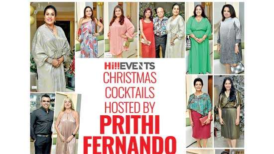 CHRISTMAS COCKTAILS HOSTED BY PRITHI FERNANDO