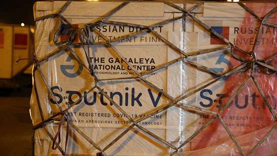 Second batch of Sputnik-V vaccines flown in