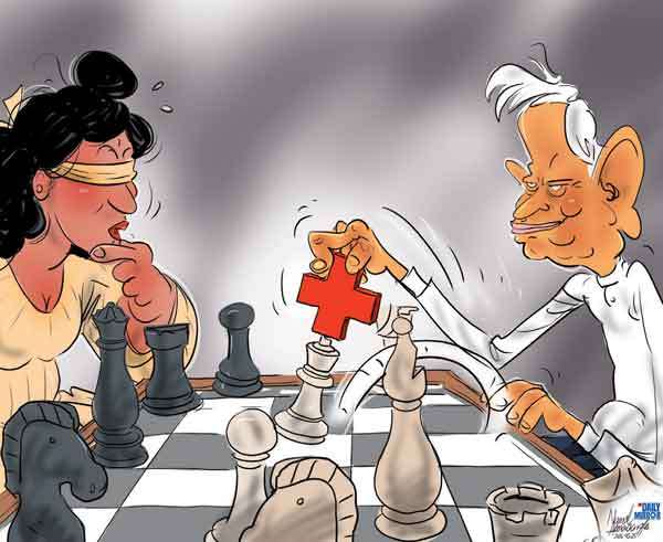 Cartoon of the Day 25-03-2026: The Hidden Move