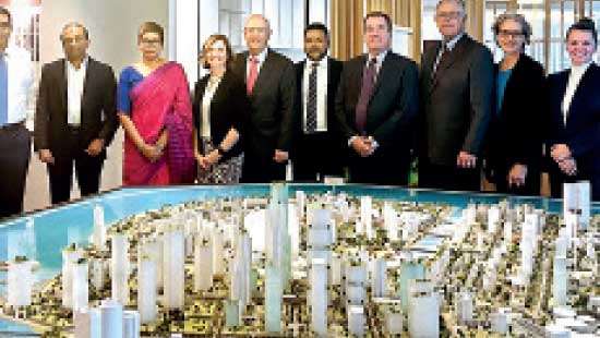 Mayo Clinic in town to discuss progress of Port City Colombo Hospital project