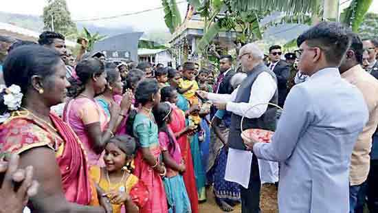 Indian Vice President visits Nuwara Eliya