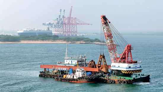 Dredging operation at H’tota Int’l Port to restore harbour depth