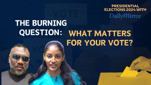 The Burning Question: What do people want from their vote?