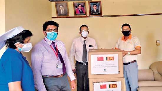 Pathfinder Foundation receives CFPD’s donation of surgical masks