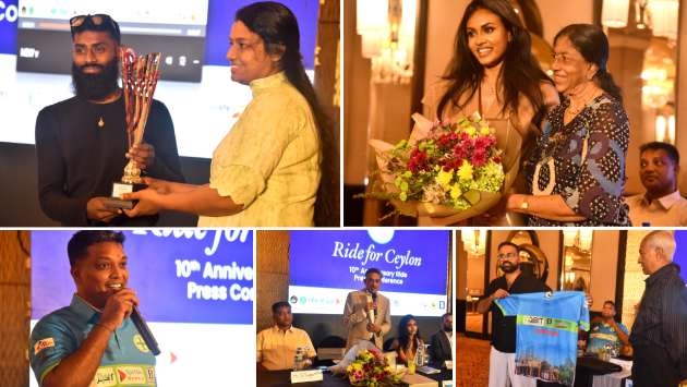 Ride for Ceylon marks 10th year