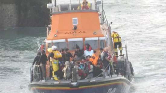 Migrant boat sinks in English Channel; one dead, 50 rescued