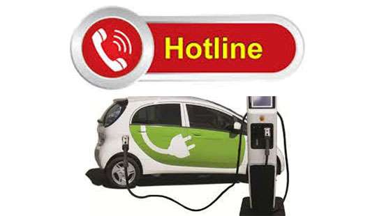 Hotline to inquire on obtaining licenses for electric vehicles
