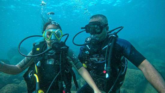 Youngest diver in Sri Lanka