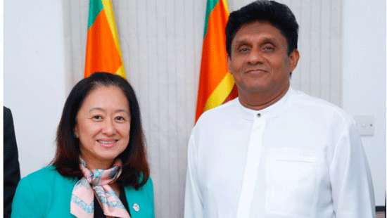 State economic policy has made Lankans suffer: Sajith tells US Ambassador