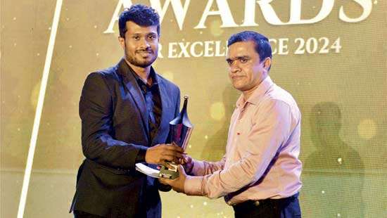 Daily Mirror’s Nishel Fernando wins Business and Finance Journalist of the Year 2024