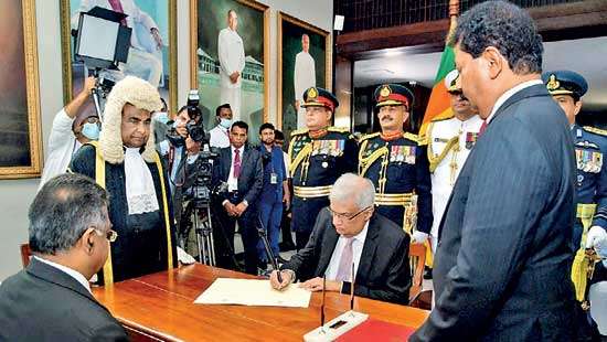 President Wickramasinghe,  the current Pohottuwa Government and the way forward