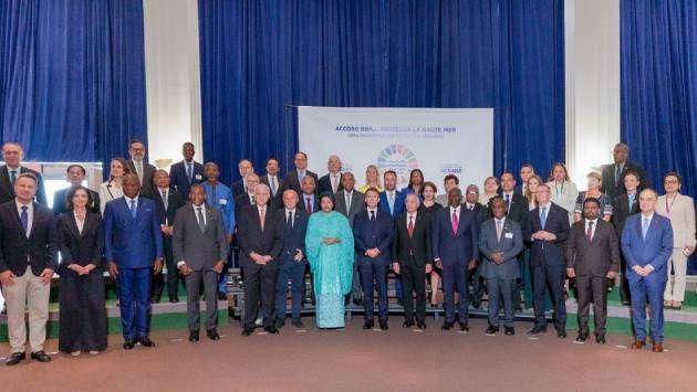 President attends ceremony with Emmanuel Macron in New York