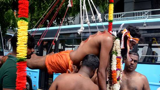 Annual Aadi Vel festival held