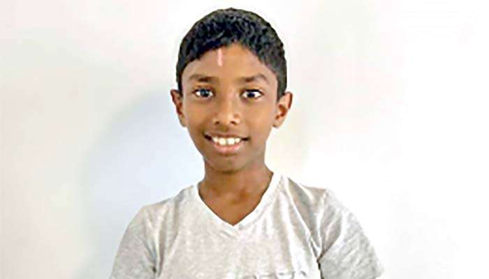 Little hero in Kotmale