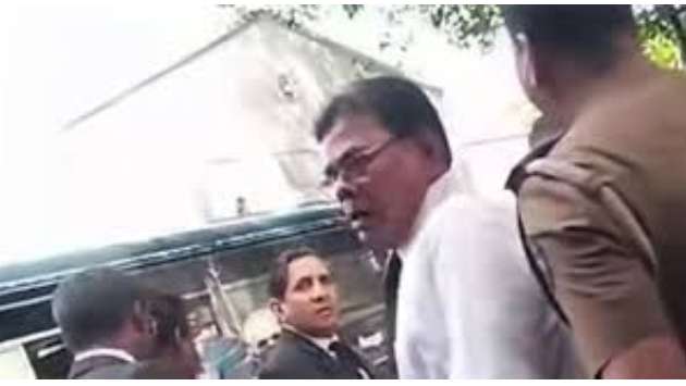 Lawyer Gunaratne Wanninayake appears before court