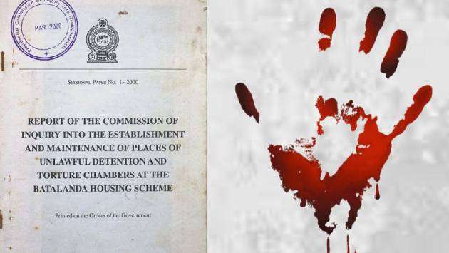 Debate on Batalanda commission report on April 10
